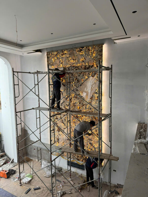 Hình ảnh thi công Dũng Luxury Stone